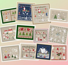 Farbiges Kreuzstichmuster als