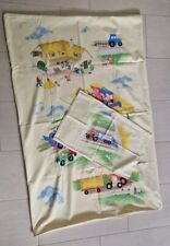 Bauernhof Traktor Bettwäsche Kids Baumwolle HERDING 135 cm x 90 cm Biber 