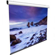 DELUXX Cinema Elegance Lightline Beamer Motorleinwand 210 x 160 cm 4:3 15254