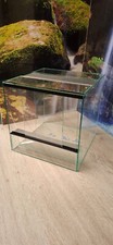 Glasterrarium 30x30x30 cm  Schiebetür mit doppelte Lüftung
