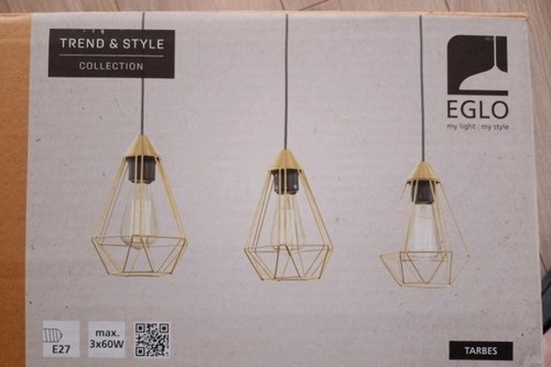 Eglo pendelleuchte led messing - led,