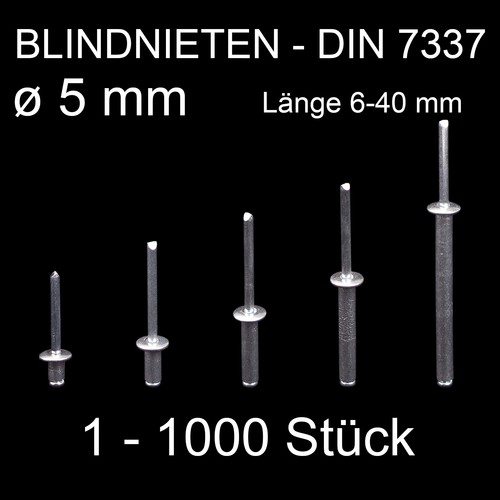 Blindnieten popnieten alu - popnieten,