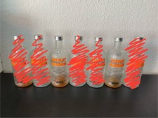 [leer] SALE 2x Mandrin Absolut Vodka Flaschen; basteln / LED / DIY
