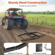 Große Schleppegge Wiesenegge Garten Wiesenschleppe Rasentraktor Feldegge Schwarz