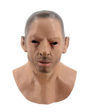 Realistische männliche Glatze