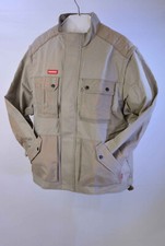 Teamdress Arbeitsjacke 2in1 Jacke+Weste beige khaki schwarz vielen Taschen Ärmel