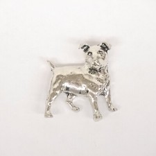 Jack Russell Terrier Pin Anstecknadel Anstecker Geschenk Button Pinwand Deko NEU