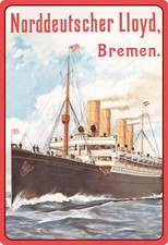 Blechschild 20x30cm gewölbt