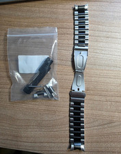 Smartwatch Herrenuhrarmband, Edelstahl/schwarz