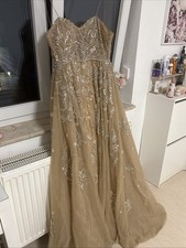 Gold Beige 40 Abendkleid Kleid