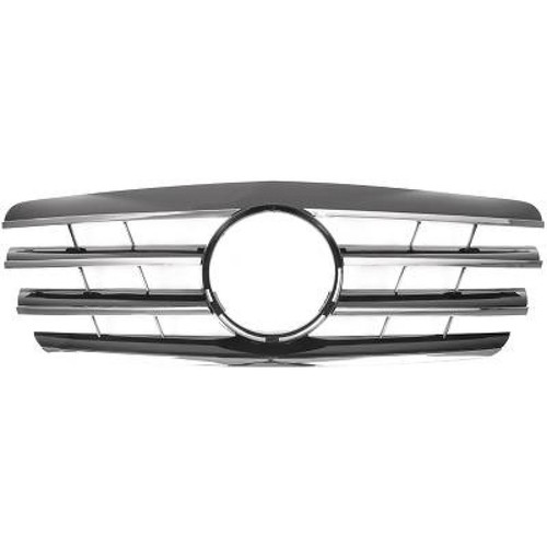 Kühlergrill chrom schwarz