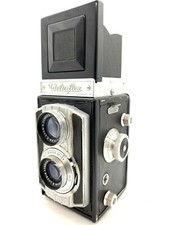 Welta Weltaflex ohne Zählwerk E. Ludwig Meritar 1:3,5/75 mm