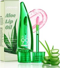 Aloe Vera Lippenöl Temperaturwechsel reichhaltiger glänzender Balsam keine fettige Lippenpflege Neu 