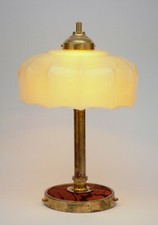 Wiener Jugendstil Lampe Kaffeehausleuchte Messinglampe Wien 1920 Leuchte