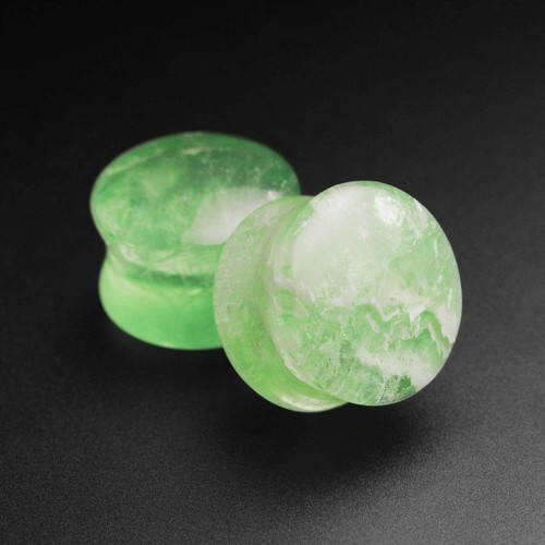 Grün fluorit doppel - grün, flare
