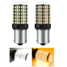 2x BA15S 1156 144SMD P21 W LED