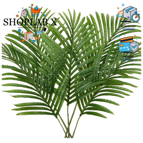 Künstliche palmwedel set - künstliche,