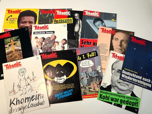 Titanic zeitschriften sammlung - titanic,