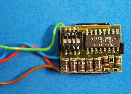 Märklin delta decoder aus - h0,