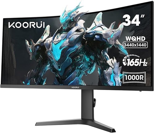 Koorui 34e6uc monitor wqhd - monitor,