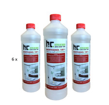 Höfer Chemie 6 x 1L Bioethanol - für Ethanol Kamin, Feuerstelle, Tischfeuer