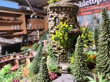 Turmruine bemalt tabletop - "turmruine",