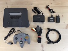 N64 - Nintendo 64 Konsole mit Controller + HDMI Anschluss (guter Zustand)