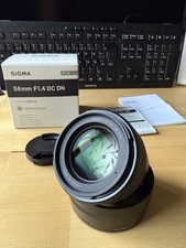 Sigma 56mm F1.4 DC DN Sony E-Mount Top Zustand