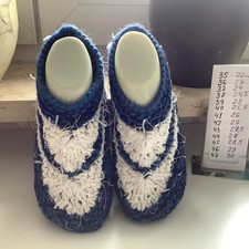 hausschuhe handarbeit Gr.39—40