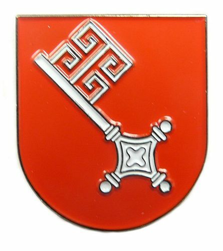 Pin anstecker bremen wappen - pin,