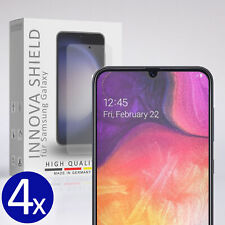 4x Panzerfolie Displayglas Schutz für Samsung Galaxy A50 Echt 9H Fingerabruck HD