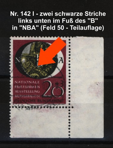 Bund 1951 142 i - -, nr.