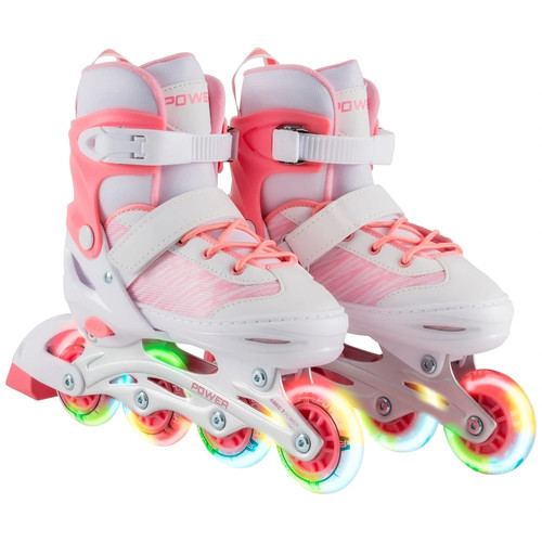 Inline skates rosa und weiß - skates,
