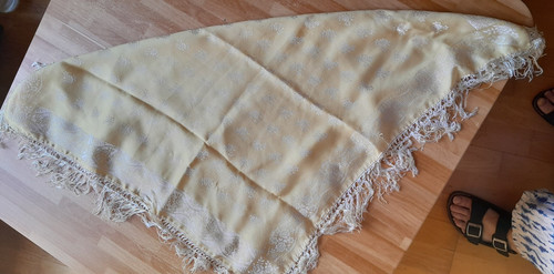 Damen dirndltuch mit fransen - damen,