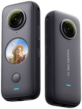 Insta360 ONE X2 Action Cam 360° Zeitraffer Wasserfest Kamera Foto-Videokamera 