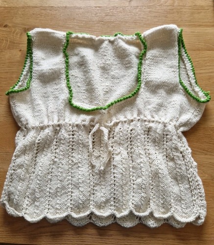 Hand gestrickte trachtenweste - hand-gestrickte,