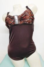 TCM Badeanzug Gr.42 vorne  komplett gefüttert hoher Rücken