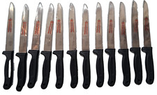 Wenco Universalmesserset 529518, 12 Messer, Wellenschliff, Super Scharf