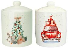 Keramik Vorratsdose RETRO mit