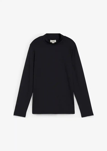 Langarmshirt mit stehkragen - langarmshirt, gr