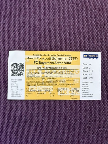 Sammler used ticket - used, audi