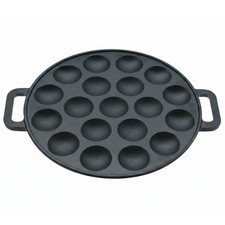 osoltus Poffertjes Pfanne Poffertjes Pfanne Förtchenpfanne 19 Poffertjes Ø 24cm