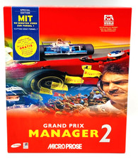 Grand Prix Manager 2 Formel Eins 1 CD ROM PC Big Box OVP