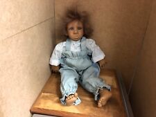 Jeckle Jansen Puppe Vinyl Puppe 44 cm. Top Zustand