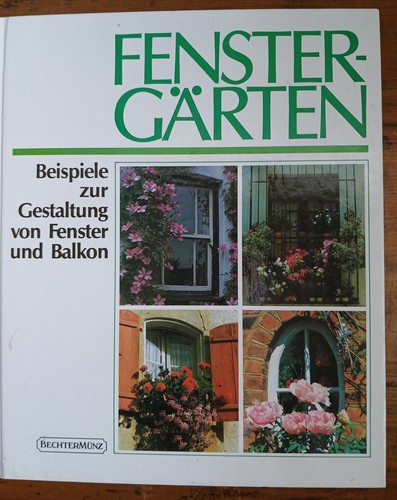 Buch fenstergärten deko - fenstergärten,,
