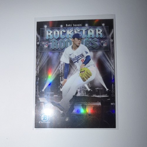 Topps 2025 bowman roki - 2025, sasaki