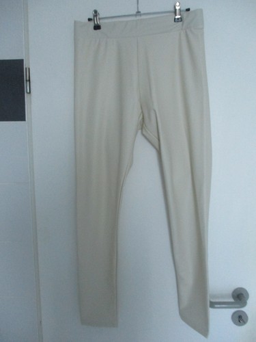 Weiße kunstlederleggings - kunstlederleggings, gr