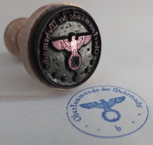 Wehrmacht stempel oberkommando - wehrmacht,