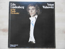 Udo Lindenberg Autogramm signed LP-Cover "Votan Wahnwitz" Vinyl