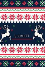 Kreuzstich Stickheft mit verschiedenen Motiven und Anleitungen